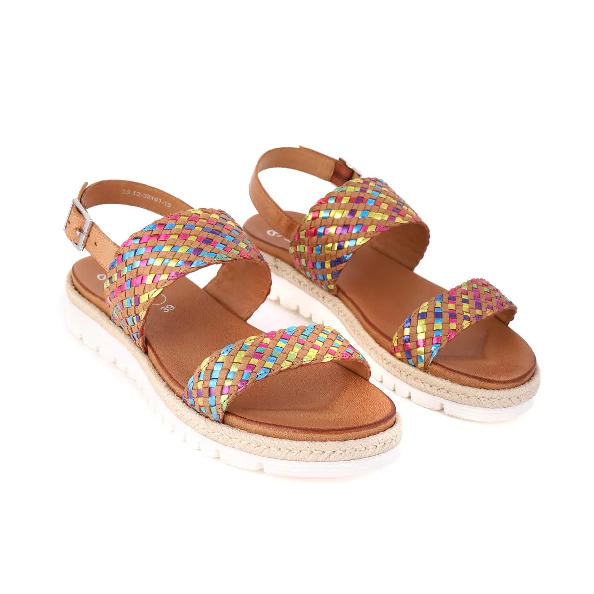 38101 Metallic Weave