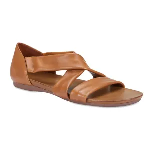Abel Sandal in Cognac Leather