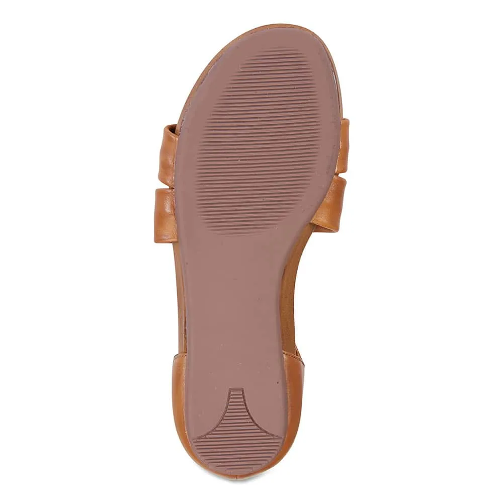 Abel Sandal in Cognac Leather