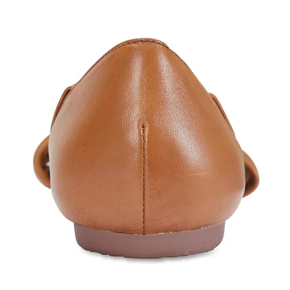 Abel Sandal in Cognac Leather