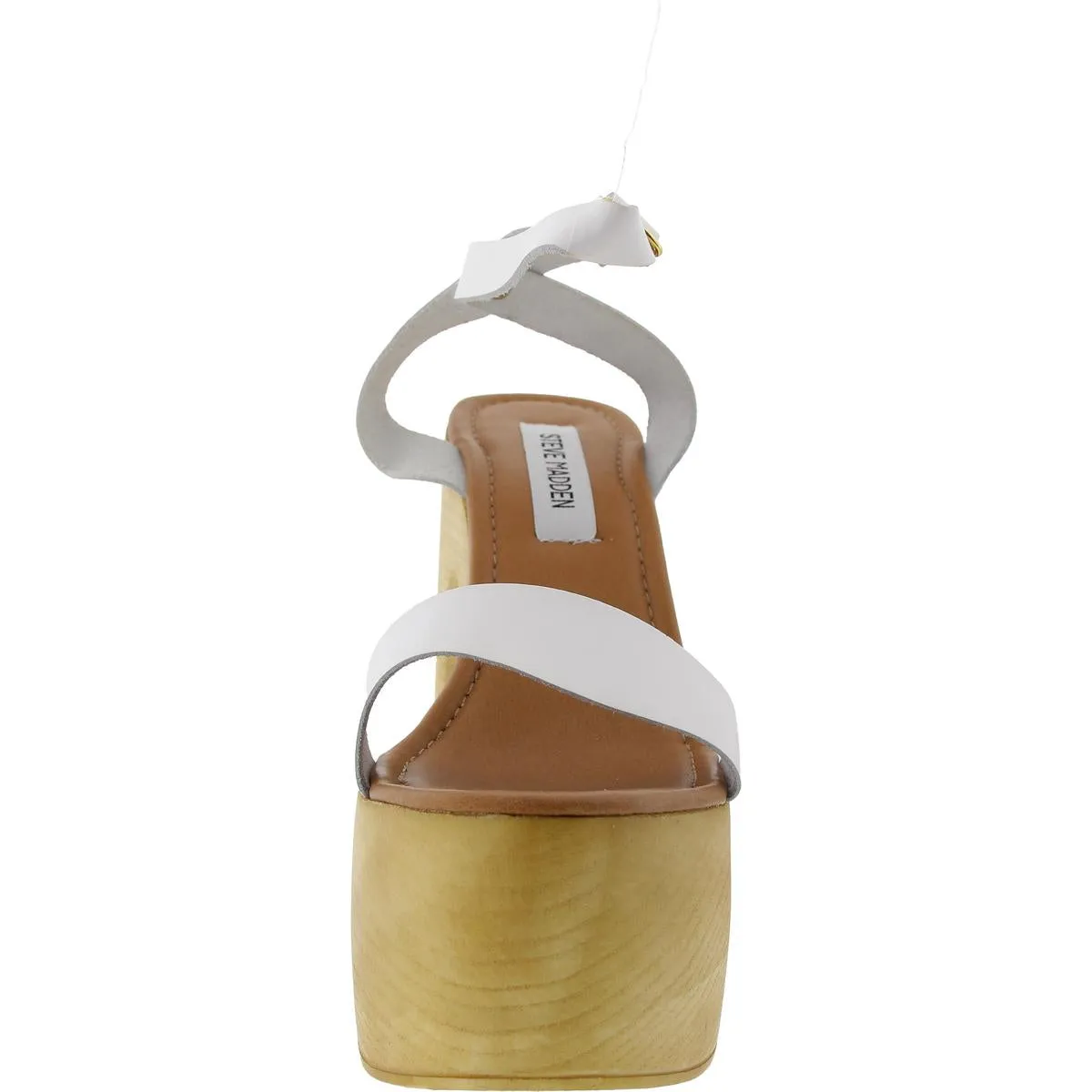 Alessia Womens Buckle Platform Sandals