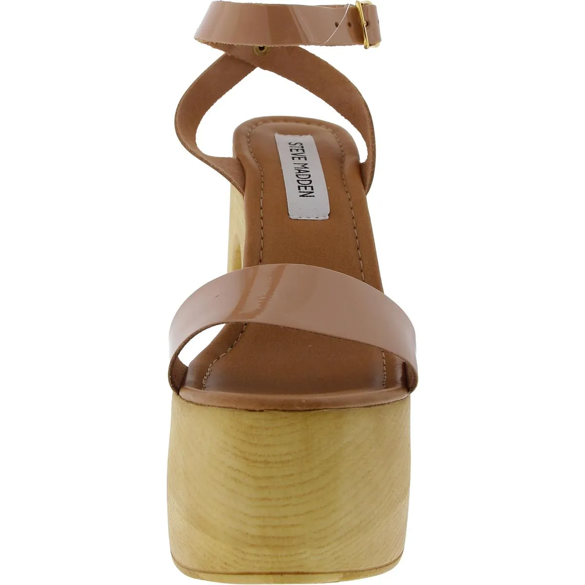 Alessia Womens Buckle Platform Sandals