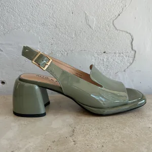 Alfie & Evie York Green Patent