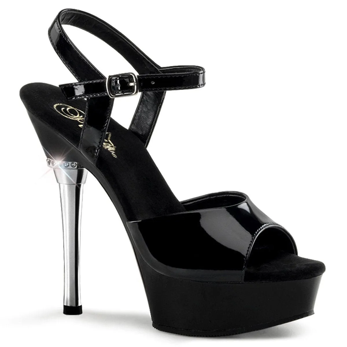 ALLURE-609 Black Patent/Black