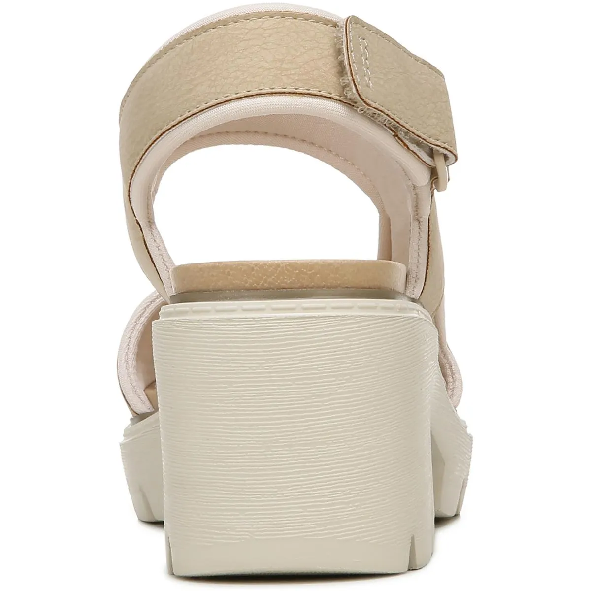 Almost There Womens Ankle Strap Lugged Sole Platform Sandals