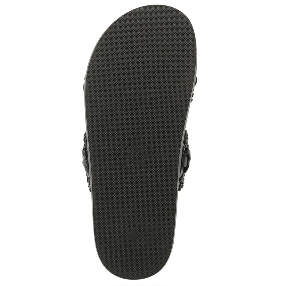 Aloha Flat in Black Smooth
