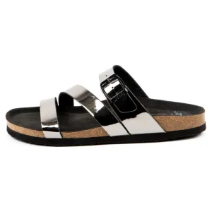 Ara Felipa Anthracite Cork Slide Sandal (Women's)