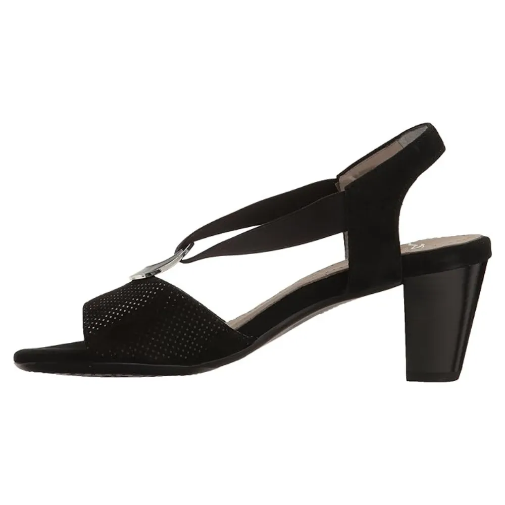 Ara Raizel Black Dress Sandal (Women's)