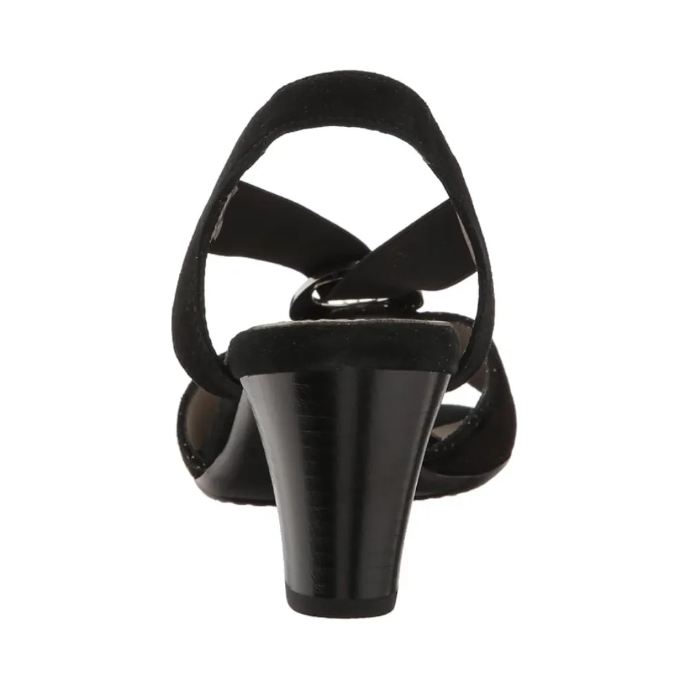 Ara Raizel Black Dress Sandal (Women's)