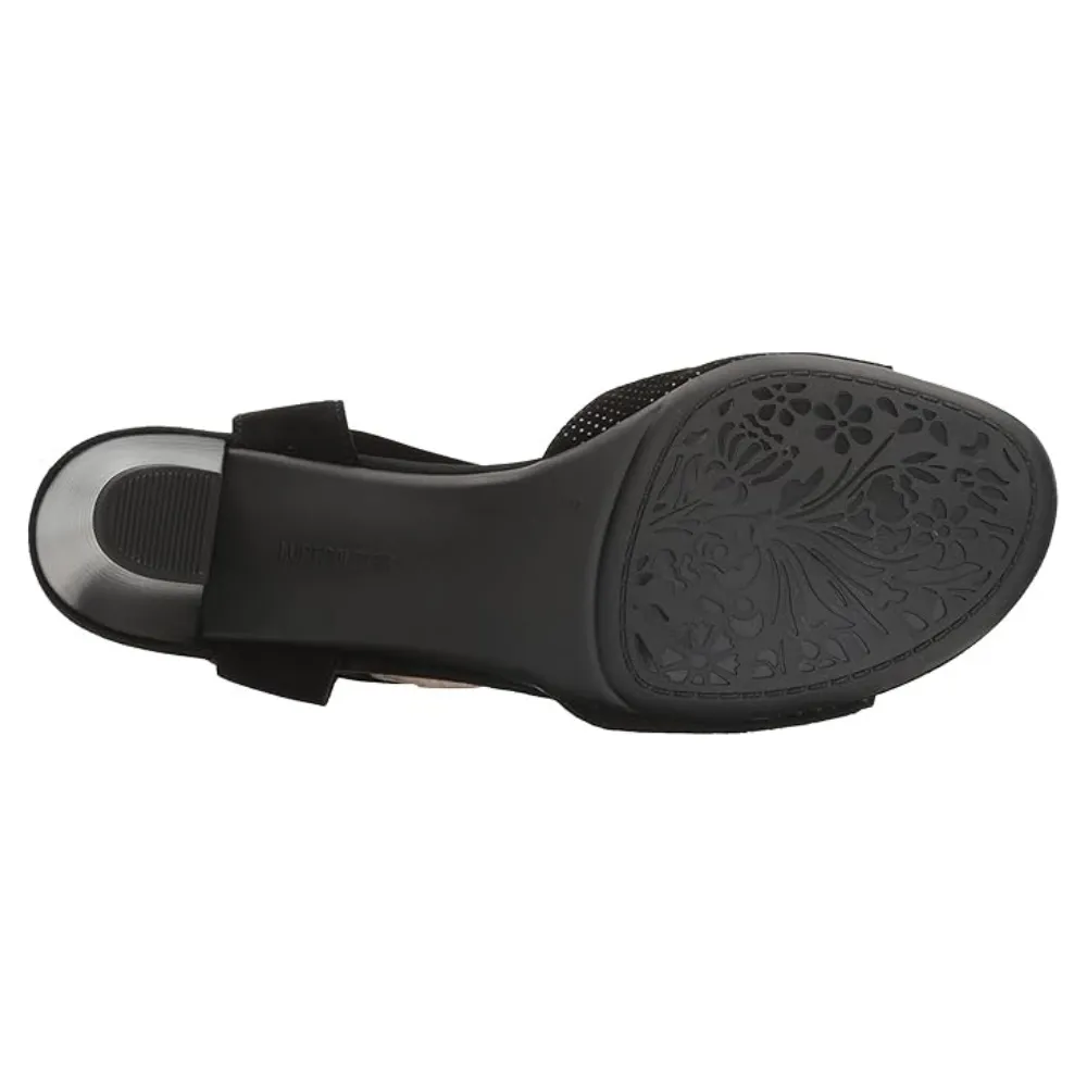 Ara Raizel Black Dress Sandal (Women's)