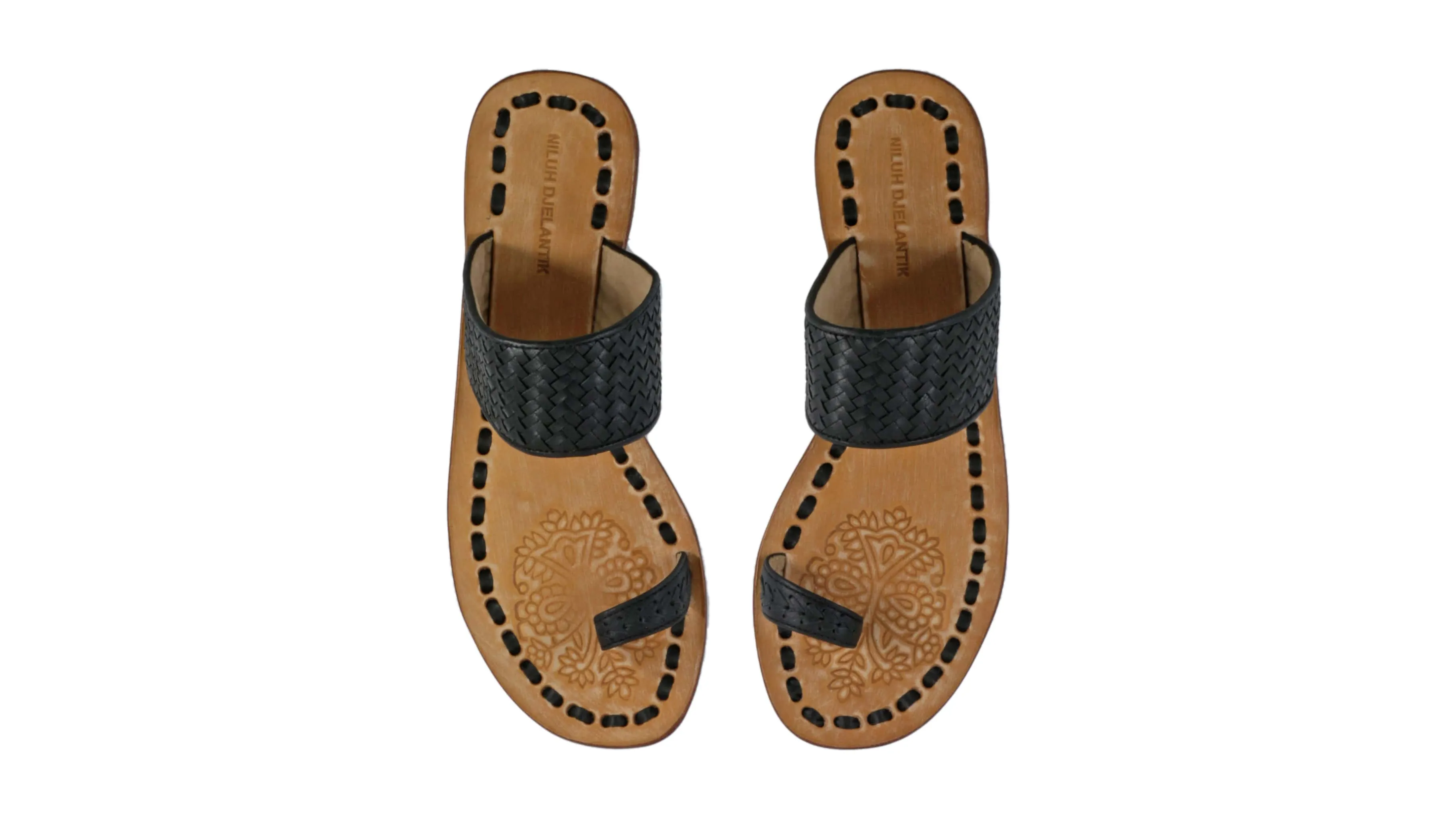 Arini 20mm Flat Woven -  Black