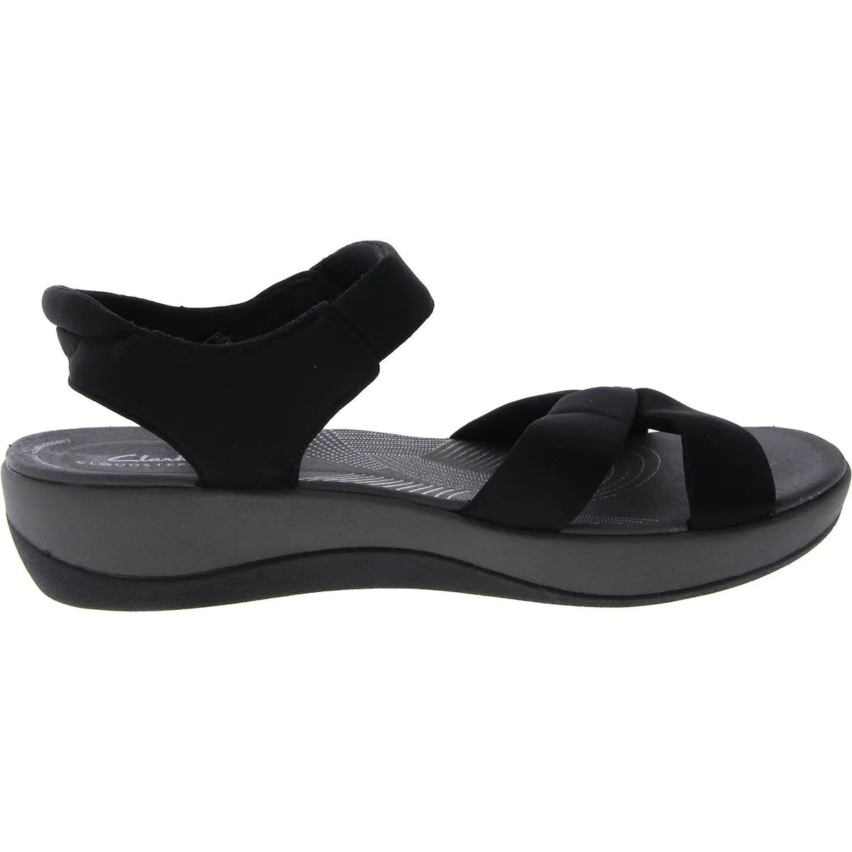 ARLA SHORE Womens Ankle Strap Open Toe Wedge Sandals