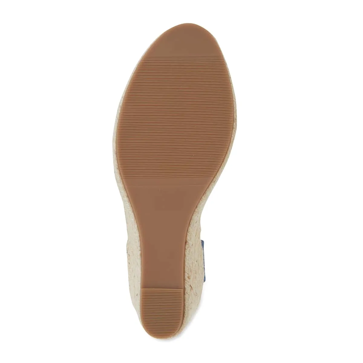 Audrey Espadrille in Denim Fabric