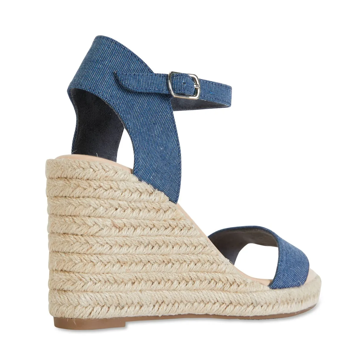 Audrey Espadrille in Denim Fabric