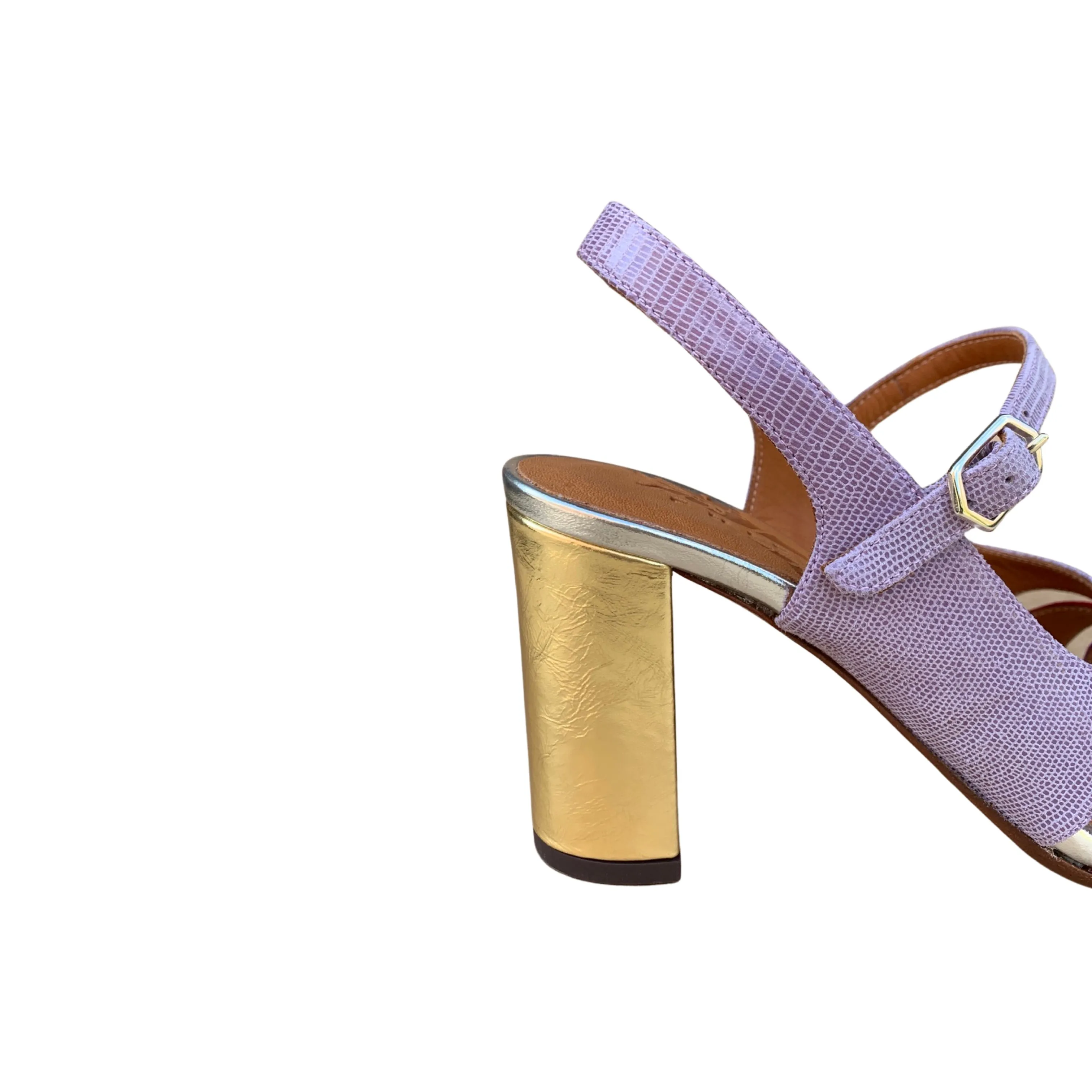 Badena Silver/Gold Berry Sandal