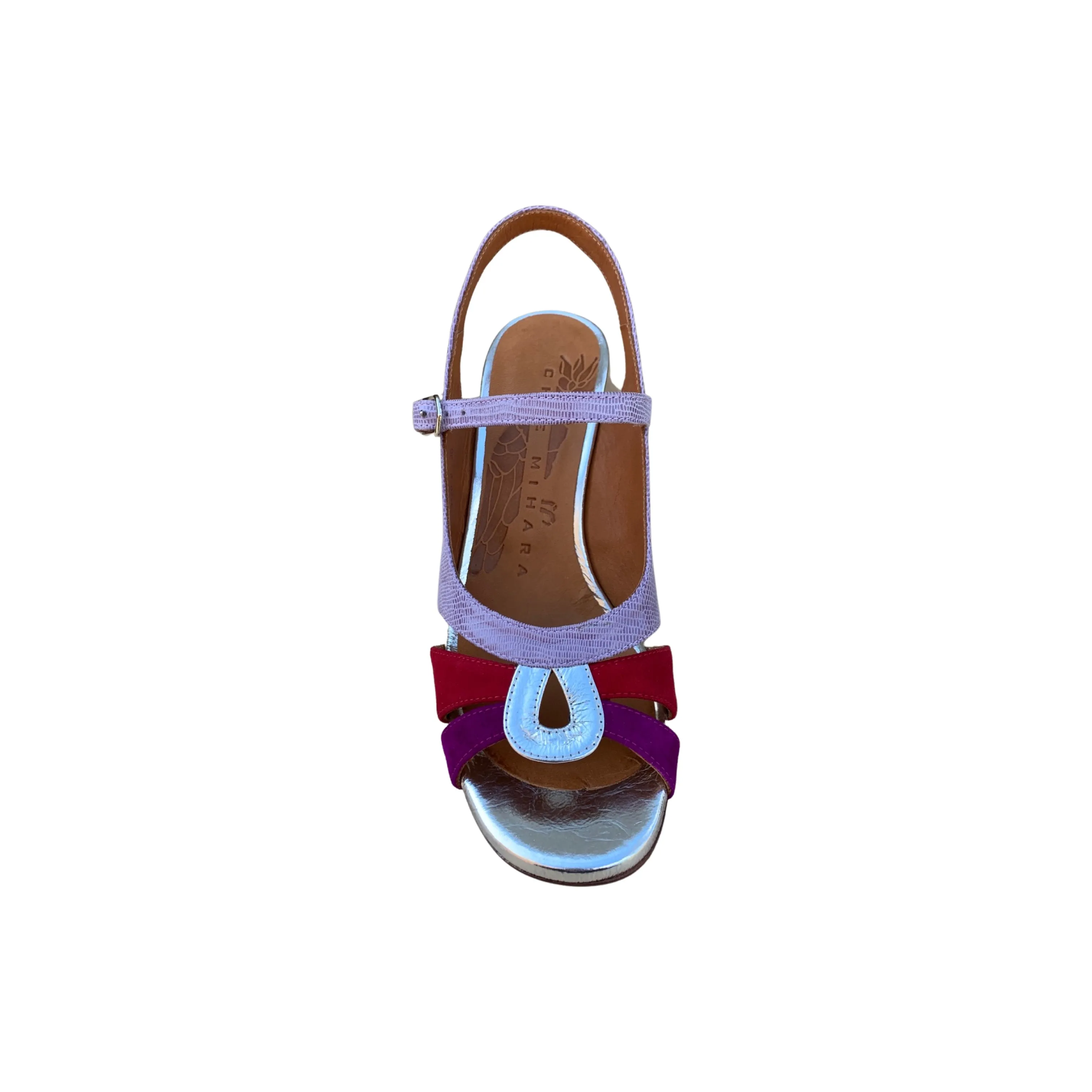 Badena Silver/Gold Berry Sandal