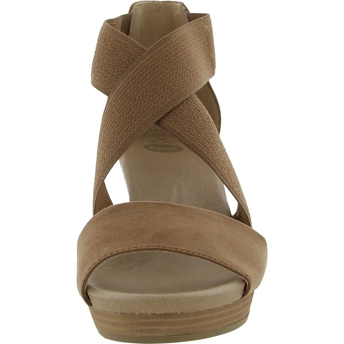 Barton Band Womens Comfort Insole Wedge Sandals