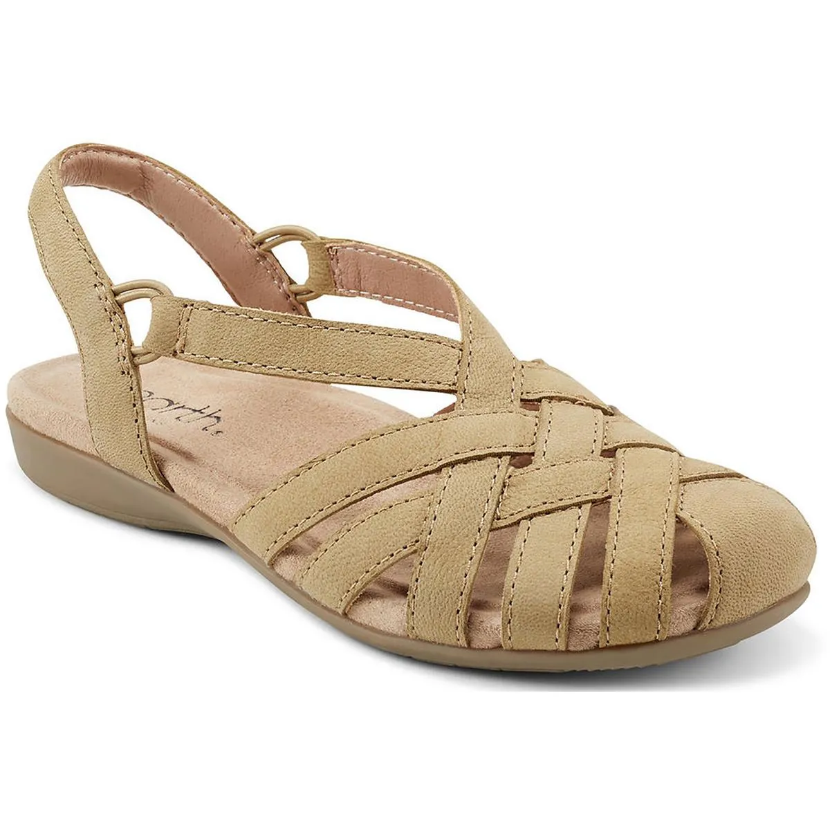Belder Berri Womens Leather Strappy Footbed Sandals