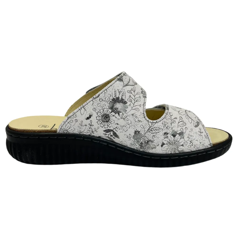 Belvida Portina Shoresh Gris/Perle Nubuck Sandal (Women's)