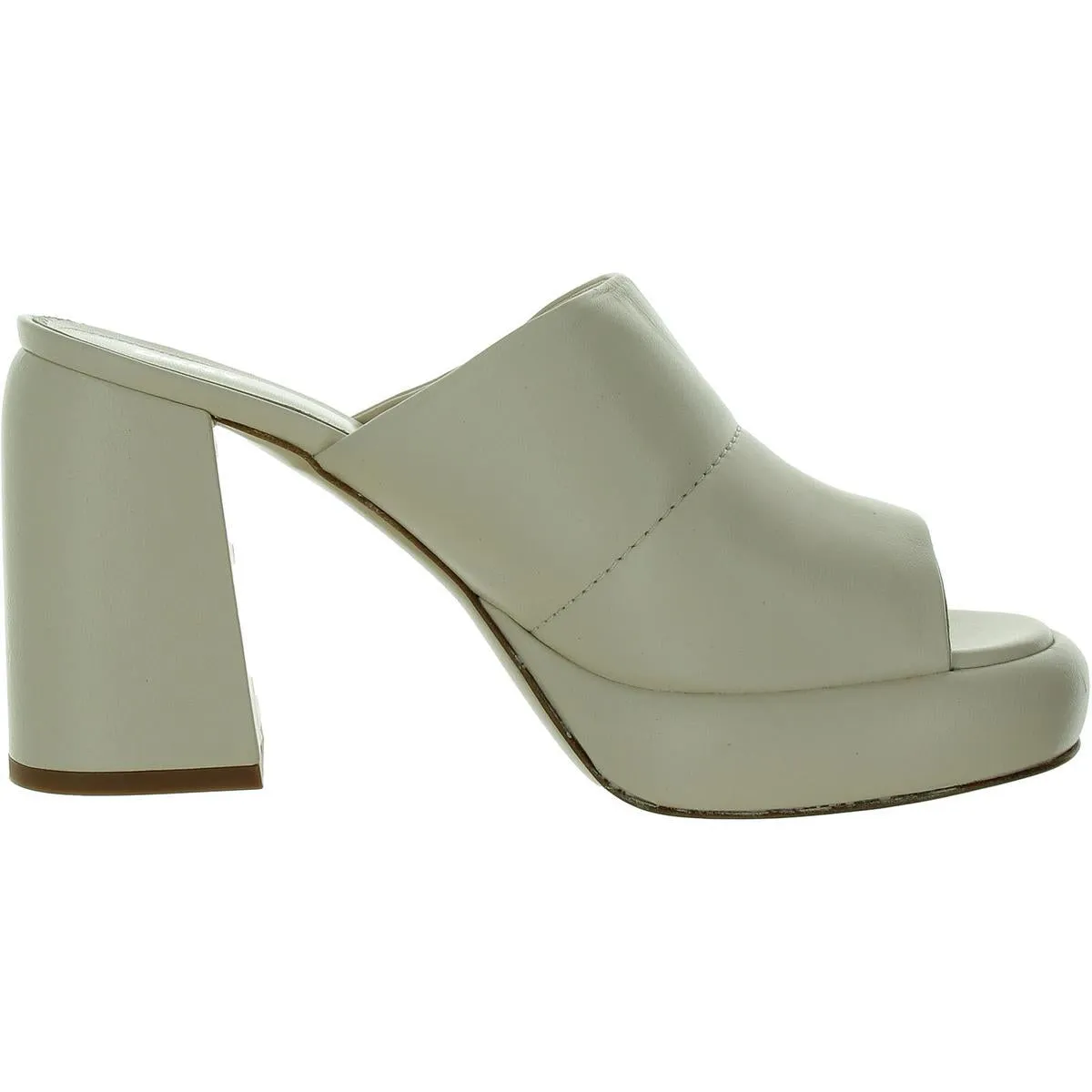 Benedetta Womens Slip On Peep Toe Mule Sandals