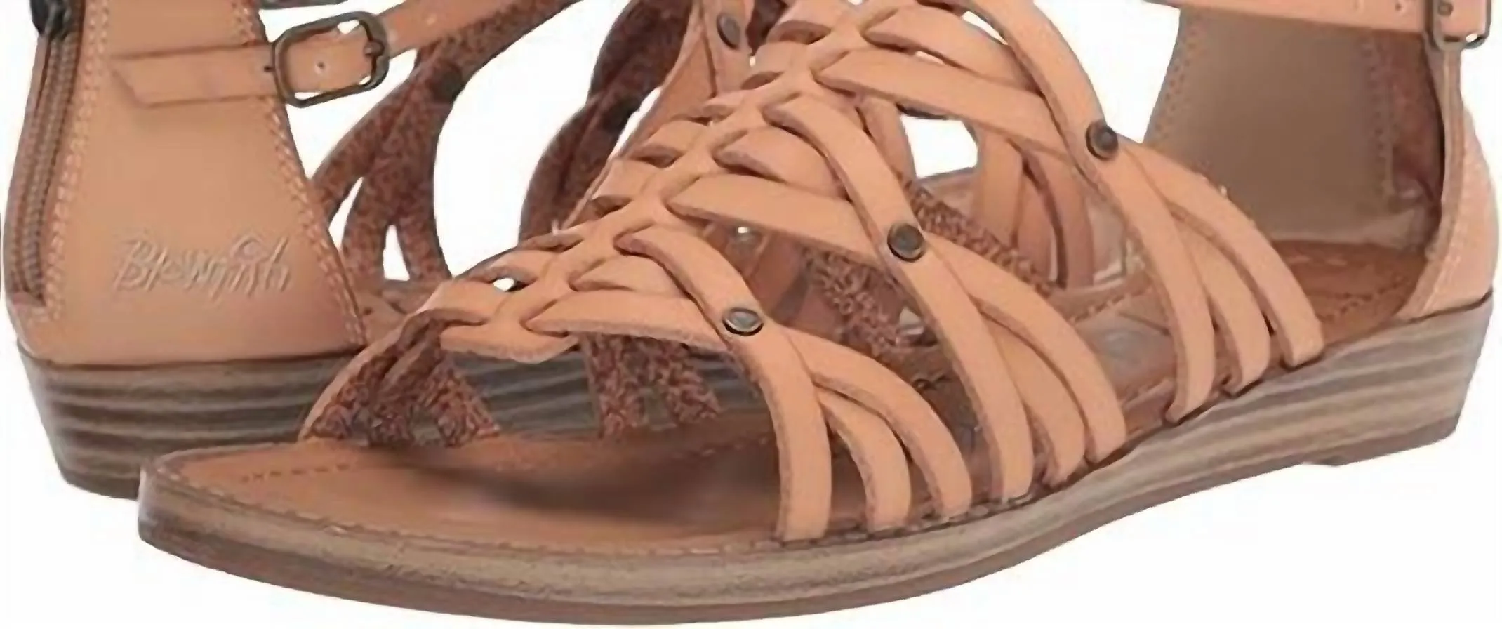 Bethy Spartacus Sandal In Tan