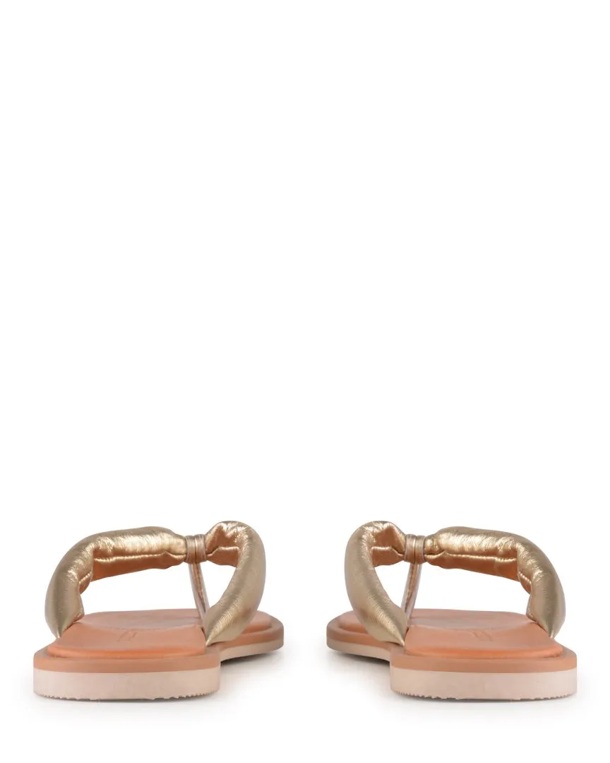 Billie Gold/Tan Leather
