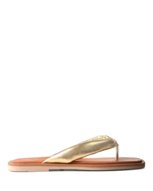 Billie Gold/Tan Leather