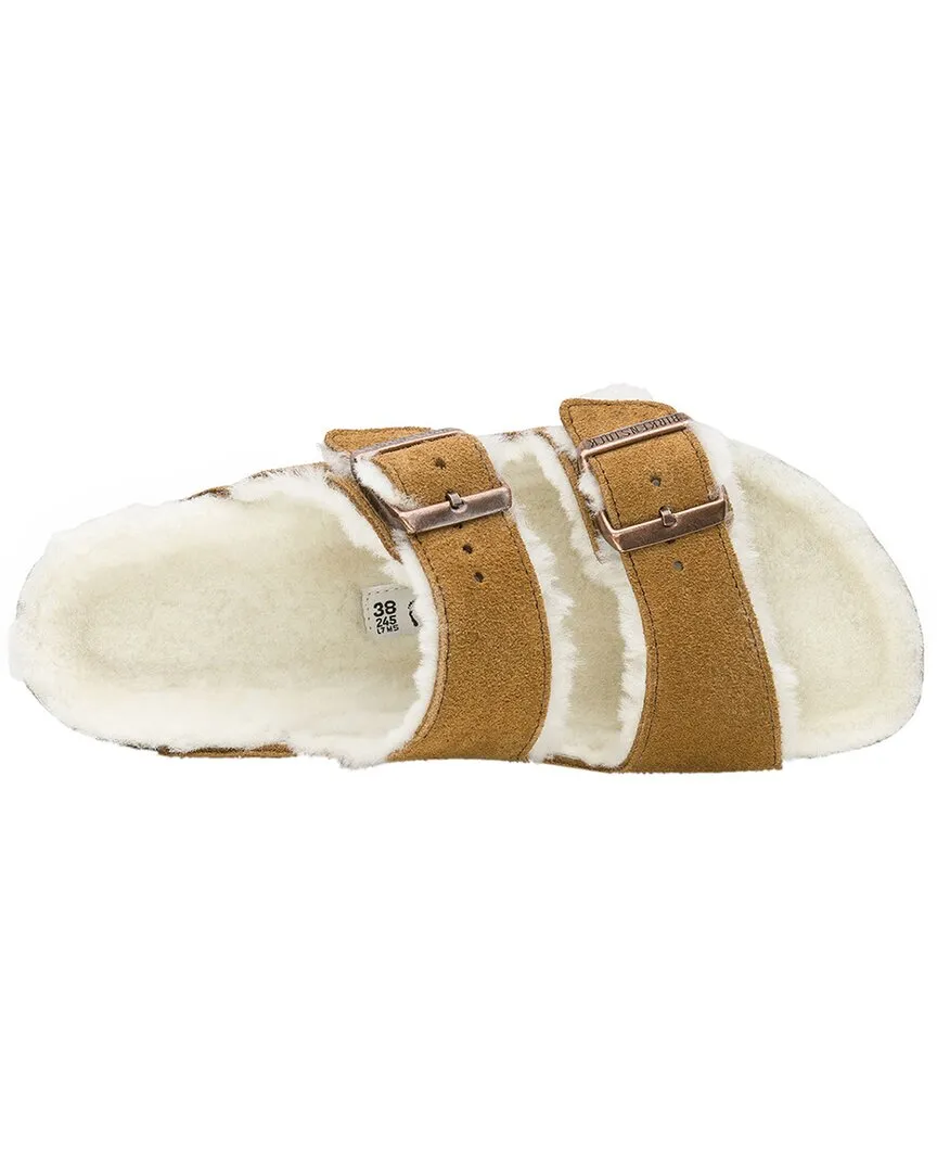 Birkenstock Women's Arizona Shearling Narrow Sandal