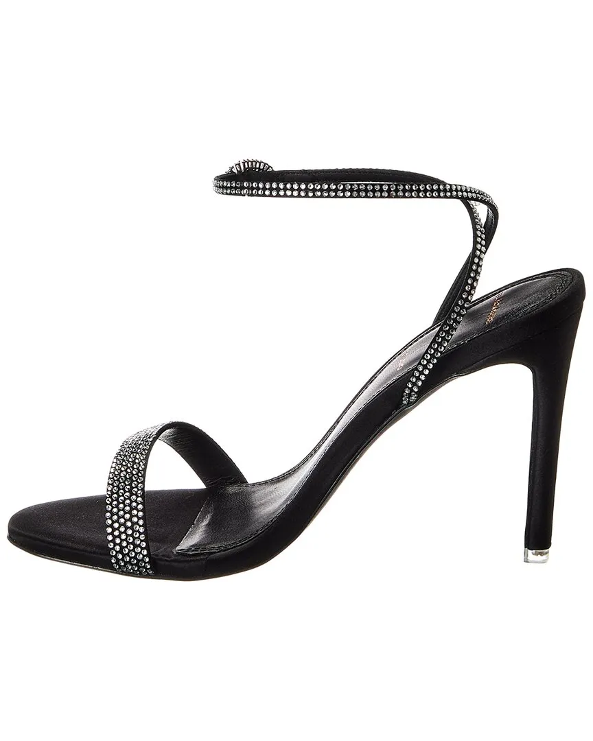 Black Suede Studio Lexi Sandal