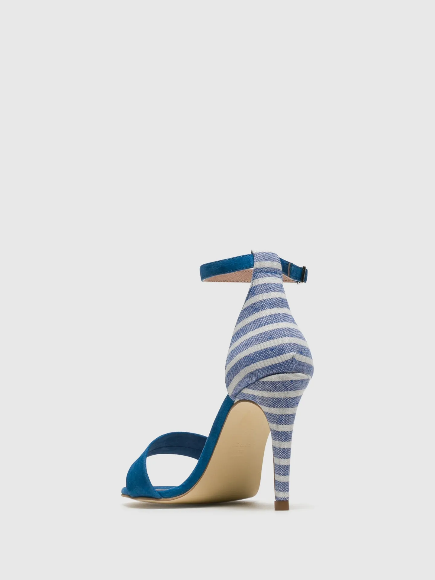 Blue Buckle Sandals