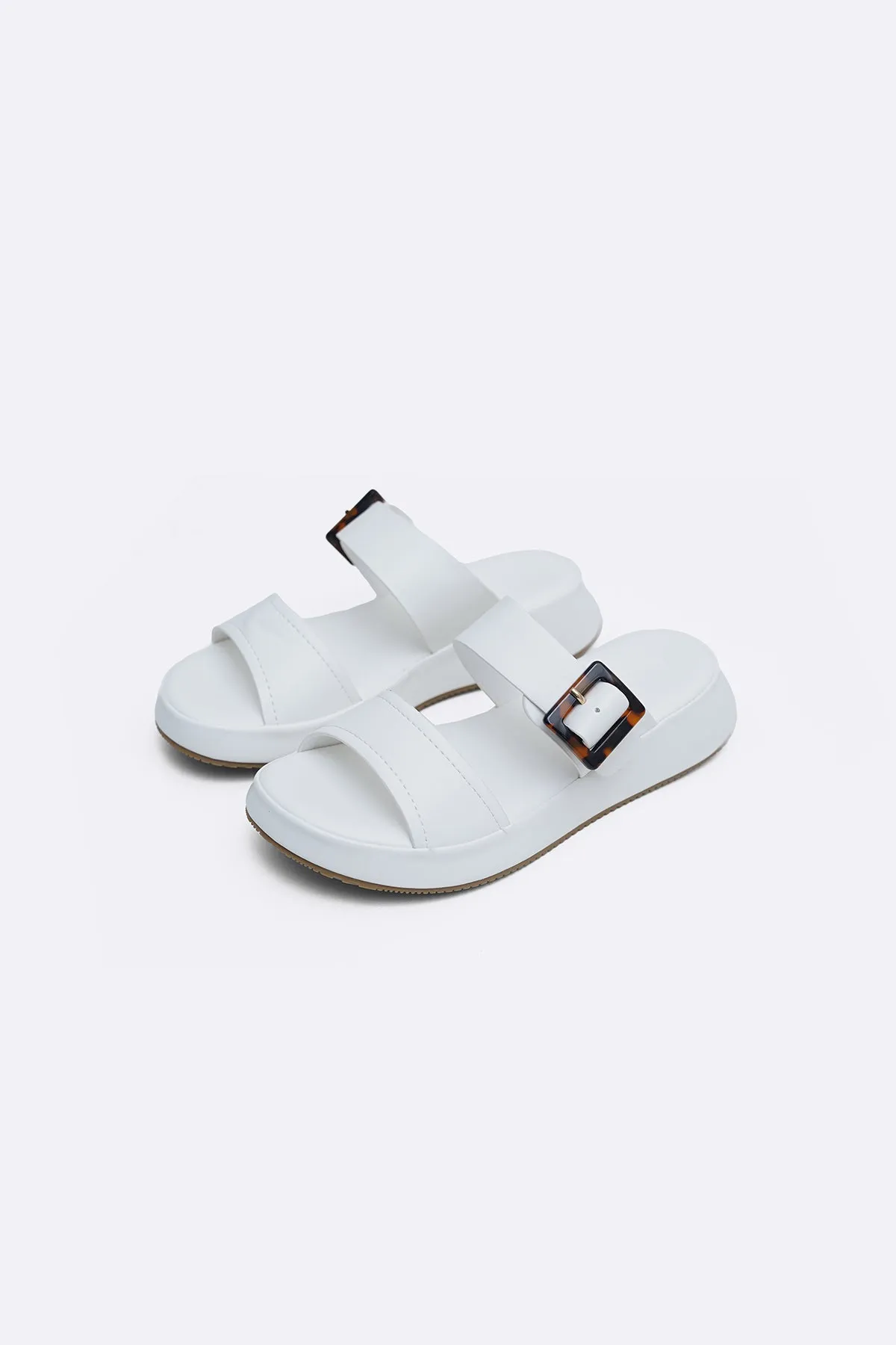 BUCKLE MAMA SLIDES