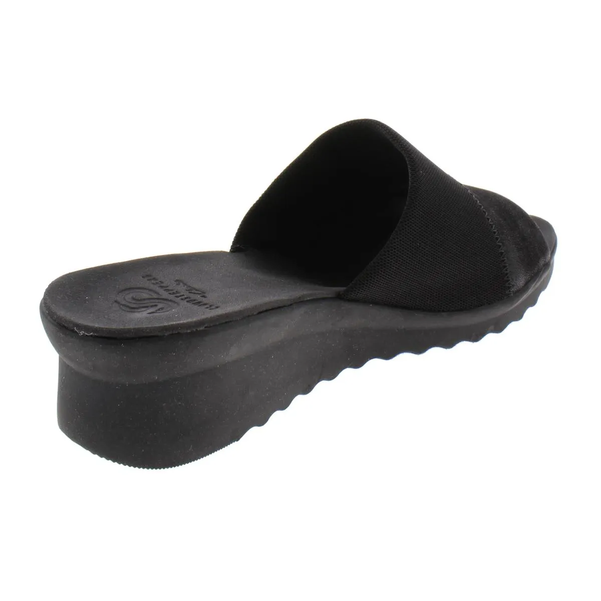 Caddell Ivy Womens Faux Leather Slide Dress Sandals