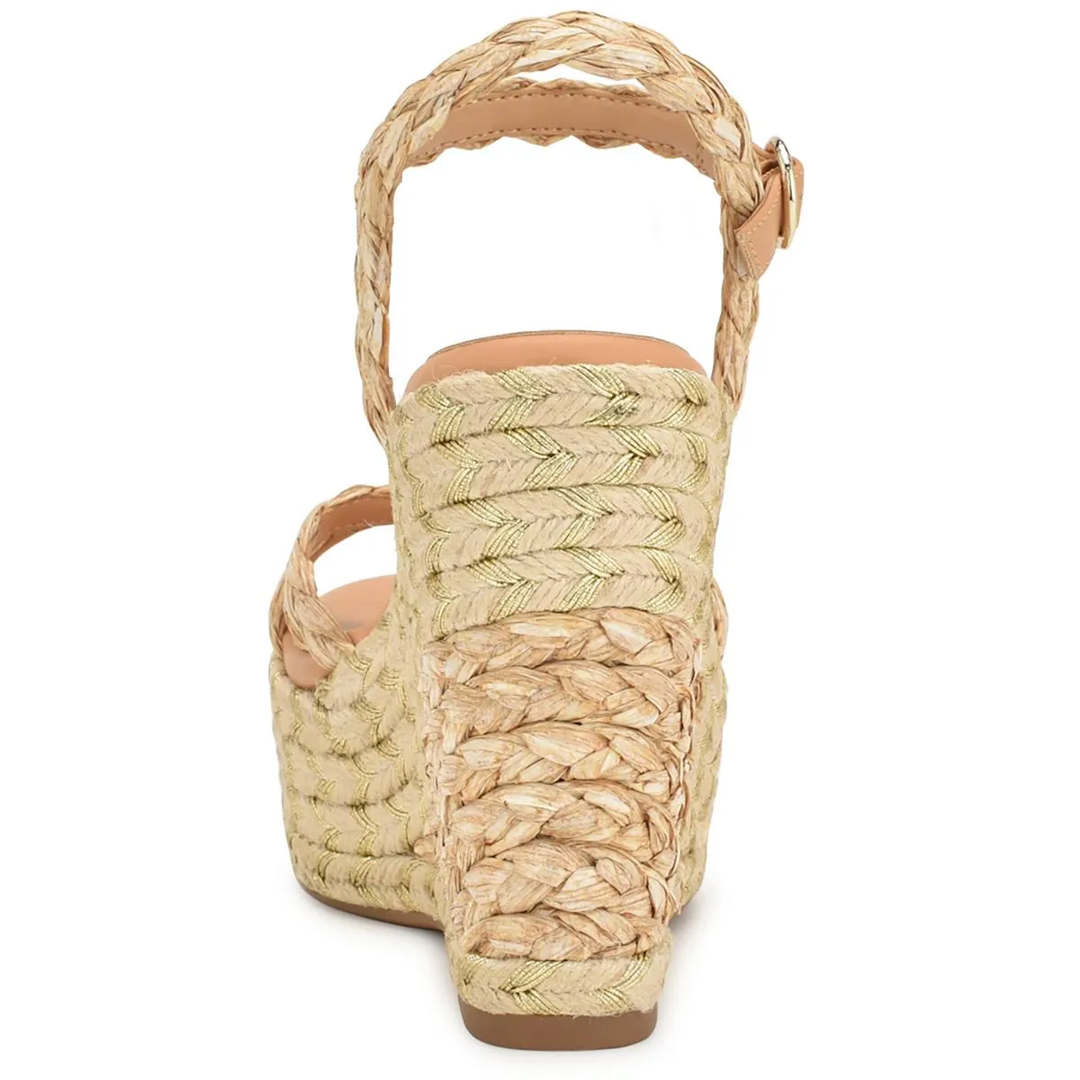 Caress 3 Womens Woven Ankle Strap Espadrilles