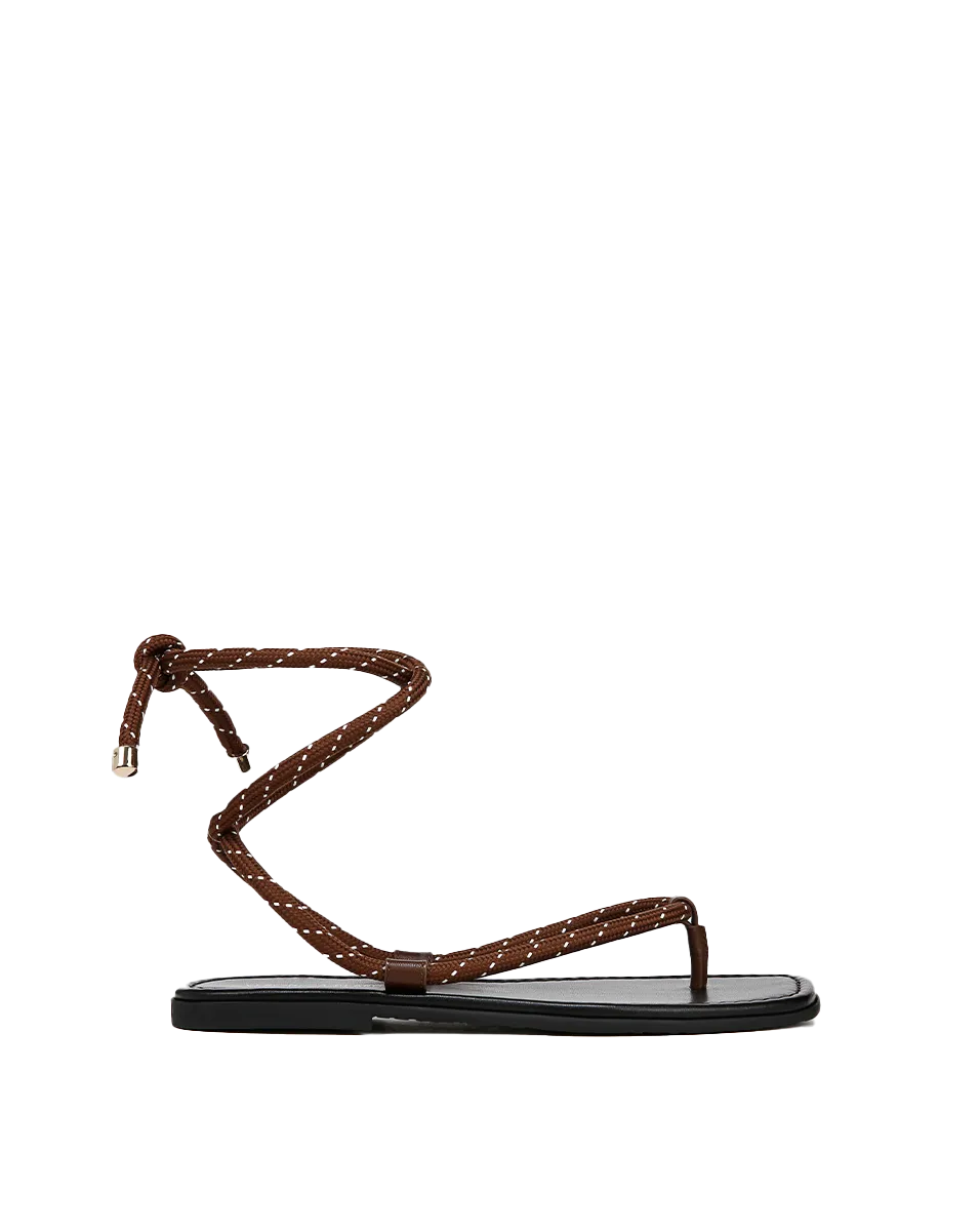 Carmina Cord Wrap Sandal