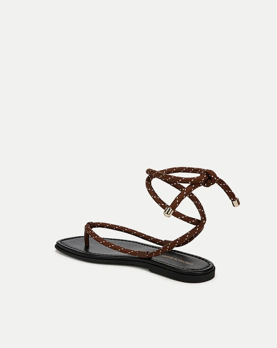 Carmina Cord Wrap Sandal