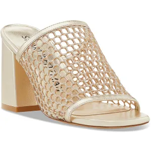 CAYMAN 85 BLOCK Womens Square toe Block heel Slide Sandals