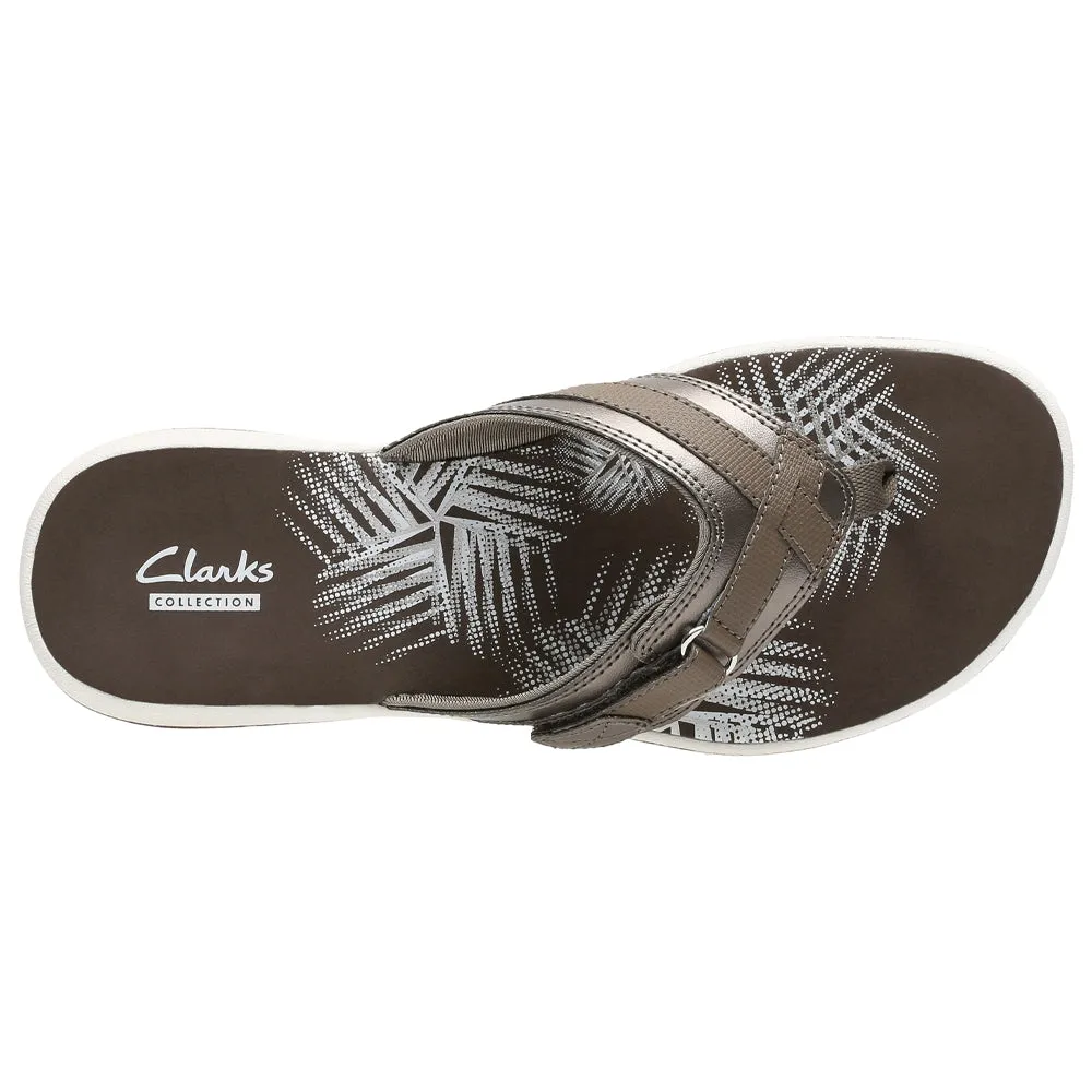 Clarks Breeze Sea Pewter Sandal (Women's)