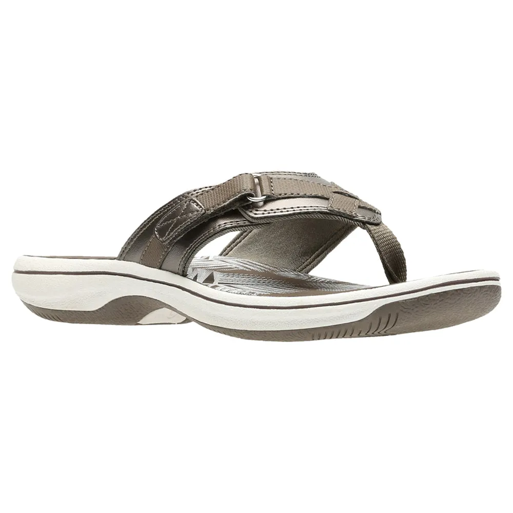 Clarks Breeze Sea Pewter Sandal (Women's)