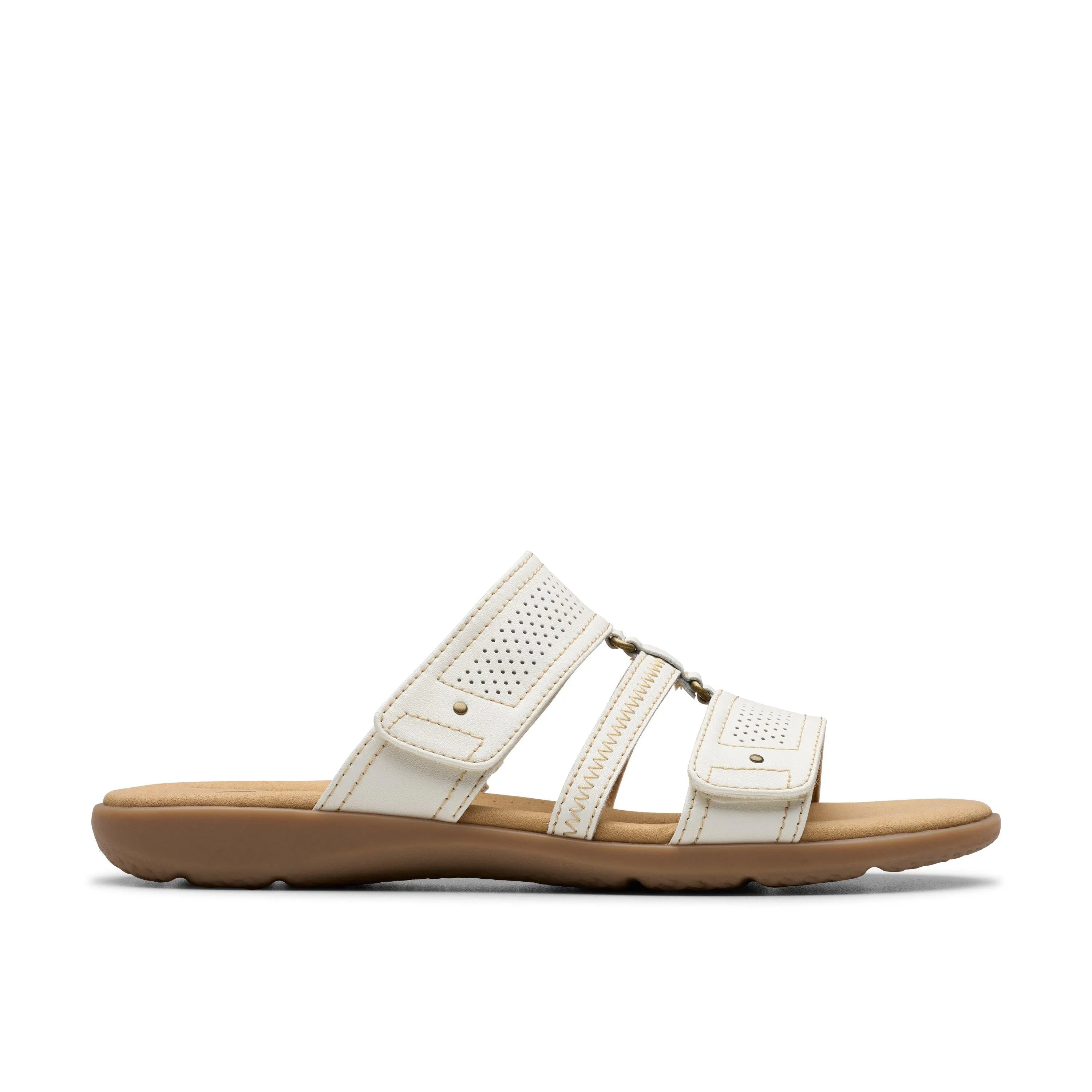 Clarks Elizabelle Ave in White Leather