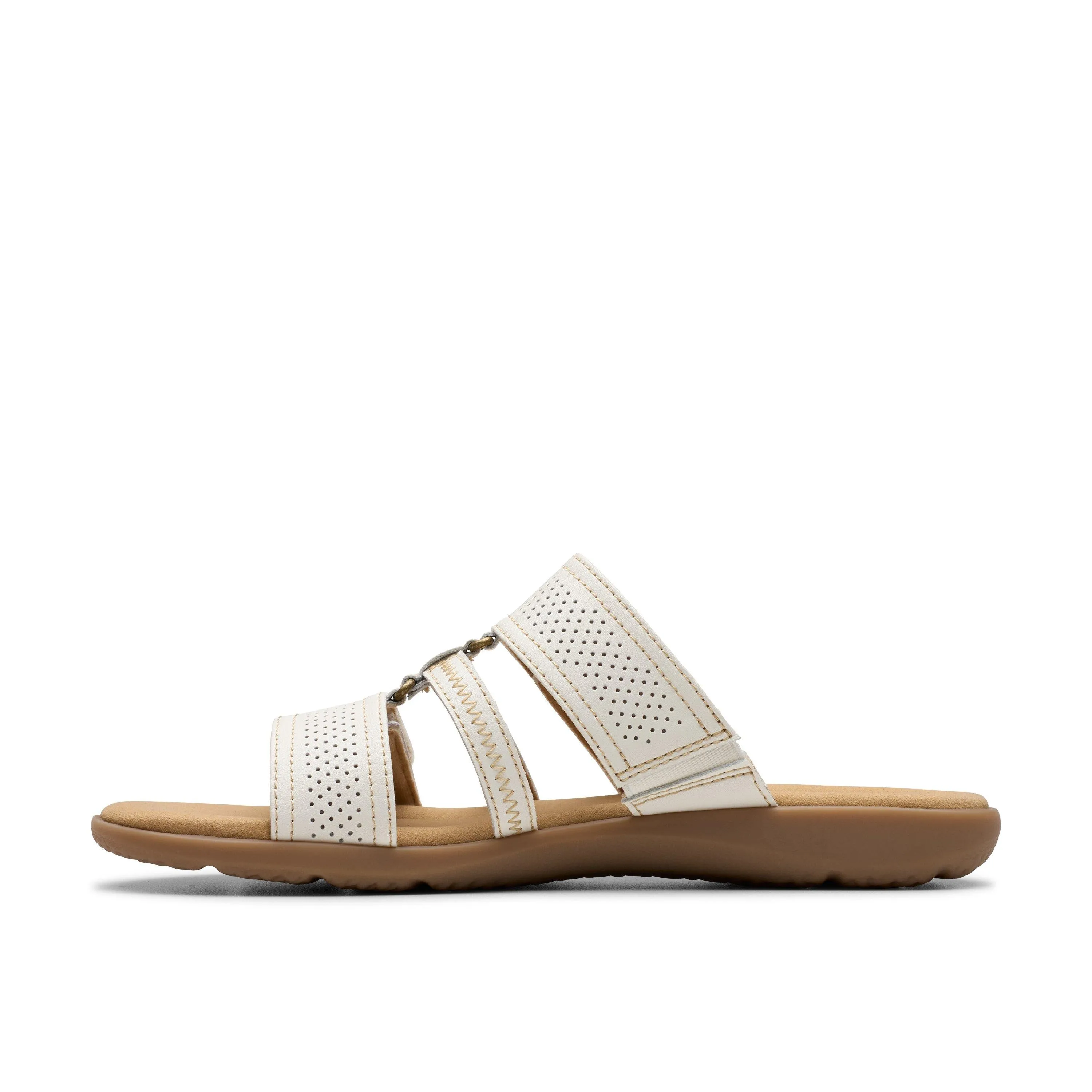 Clarks Elizabelle Ave in White Leather