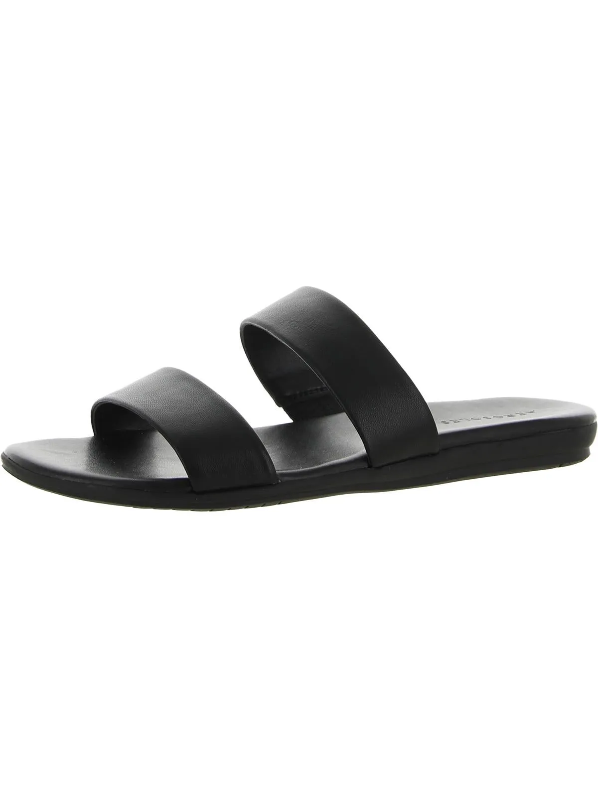 Clovis Womens Metallic Slip On Pool Slides