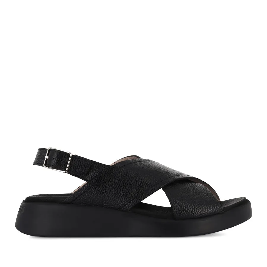 CORINNA C-4426 - BLACK LEATHER