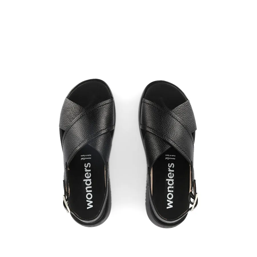 CORINNA C-4426 - BLACK LEATHER