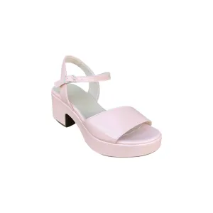 D8802 Soft Pink Block Heel