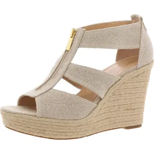Damita Womens Espadrille Strappy Wedges