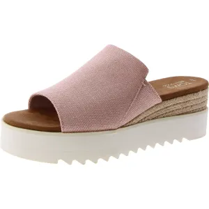 Diana Mule Womens Woven Slip On Mule Sandals