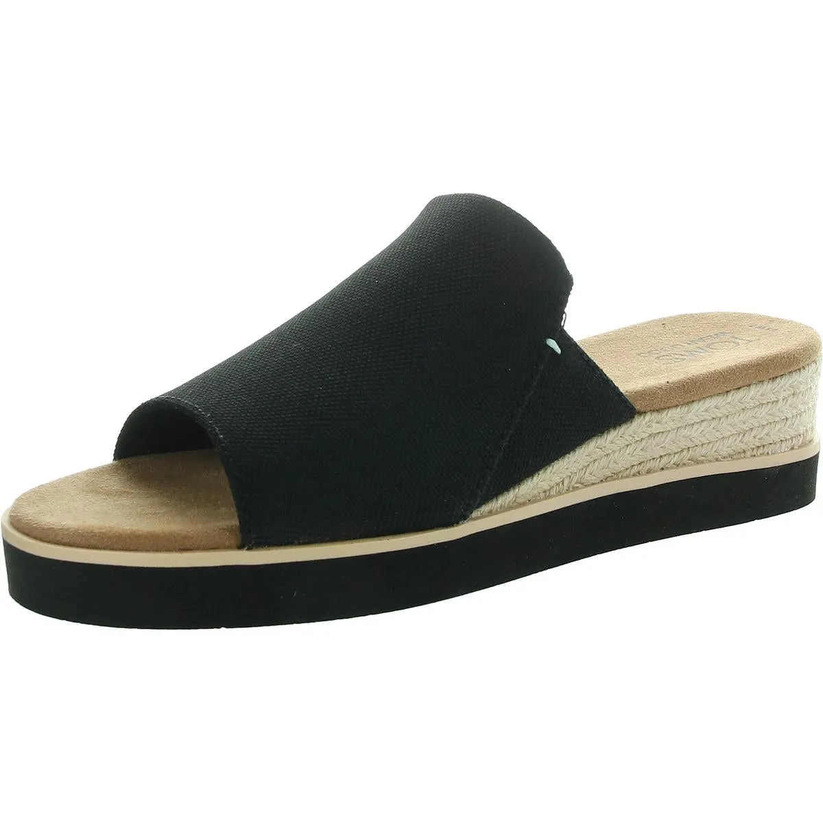 Diana Mule Womens Woven Slip On Mule Sandals
