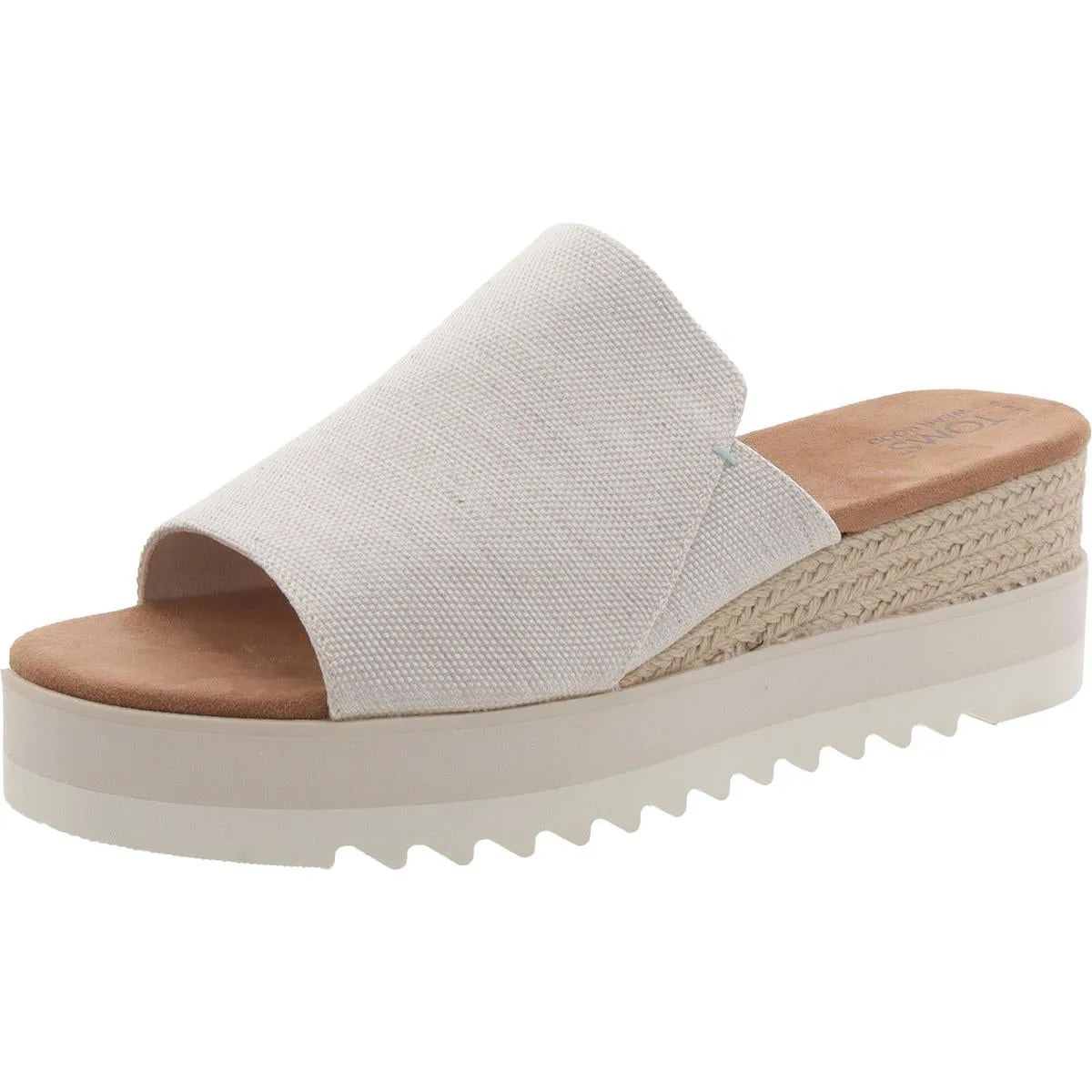 Diana Mule Womens Woven Slip On Mule Sandals