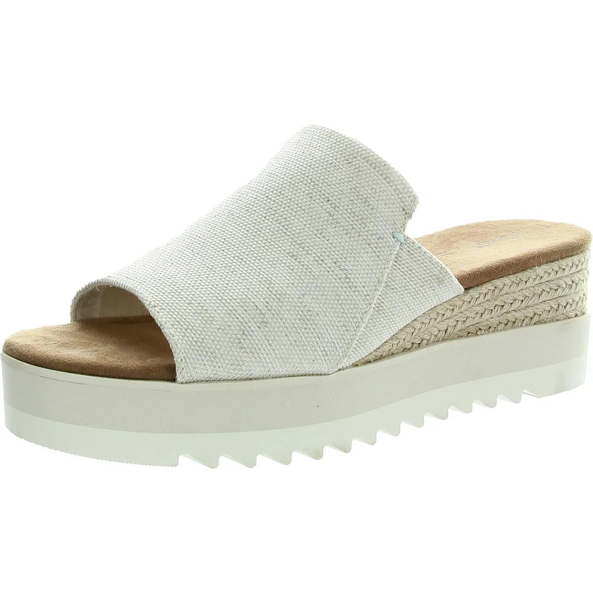 Diana Mule Womens Woven Slip On Mule Sandals
