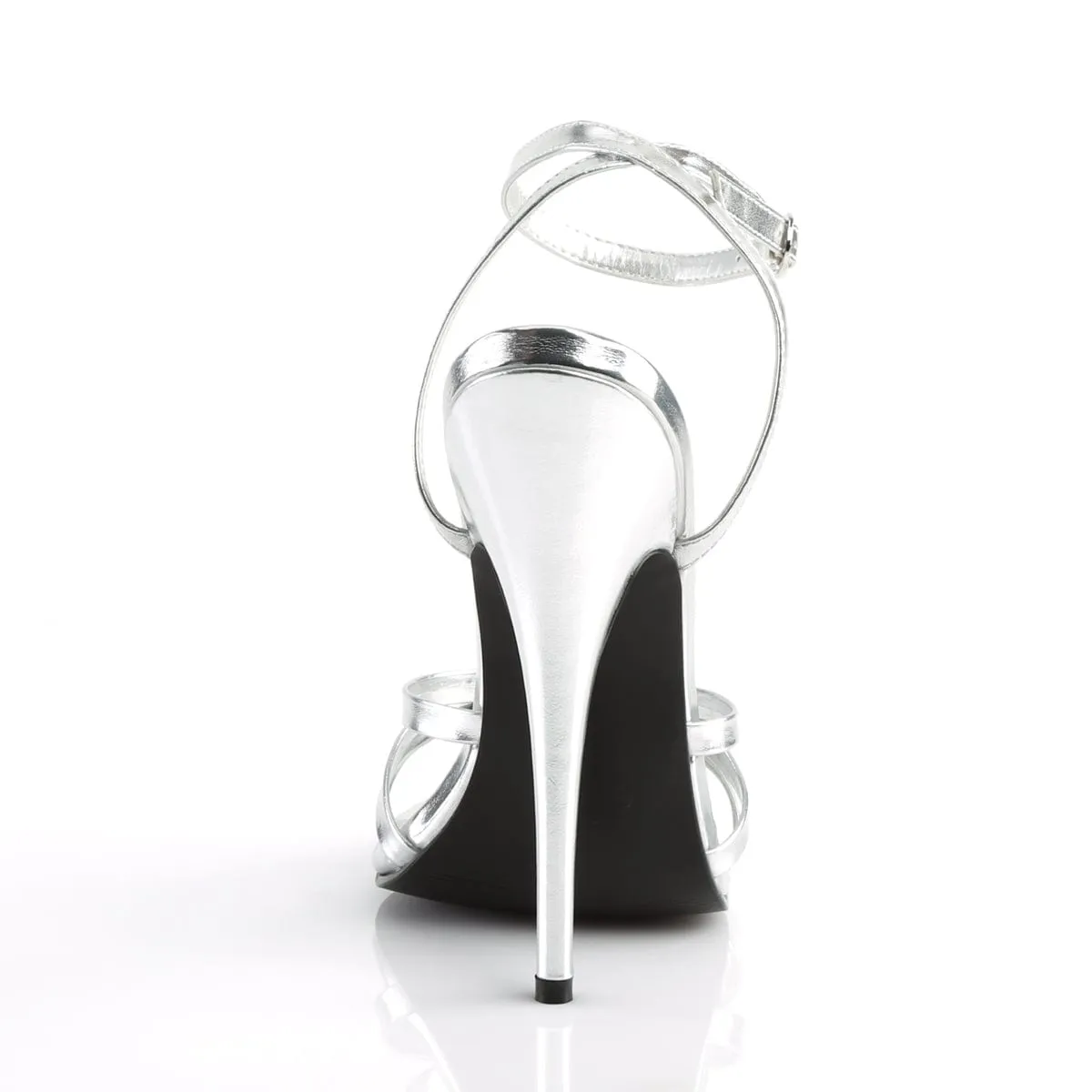 DOMINA-108 Silver Metallic Pu